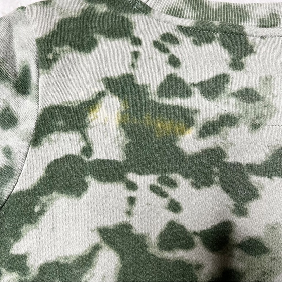 Guns N Roses Tie Dye Crewneck Pullover Sweatshirt in Green Women’s Sz Small - Picture 6 of 7